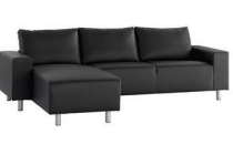 galsted bank met chaise longue