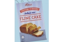 albona bakmix voor fijne cake