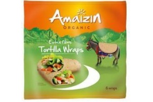 amaizin tortillawraps extra fibre