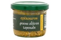 epikouros groene olijventapenade