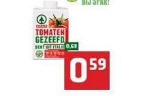 spar gezeefde tomaten