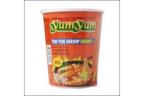yum yum shrimp flavour instant noodles