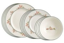 wedgwood windsor springtime serviesset 12 delig