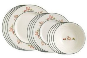 wedgwood windsor springtime serviesset 12 delig