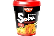 nissin soba chili noodles cup
