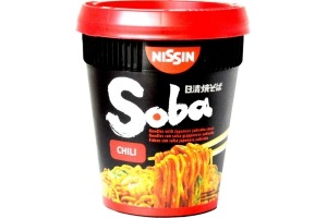 nissin soba chili noodles cup