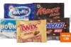 twix mars snickers bounty of milky way mini s