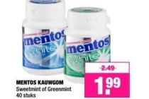 mentos kauwgom