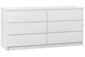 ladekast tarp 3 3 lades wit