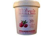 lilifruit gewelde cranberries