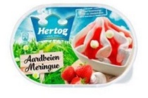 hertog ijs aarbei meringue 900 ml