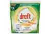 dreft clean en fresh citrus tuin vaatwastabletten 24 stuks