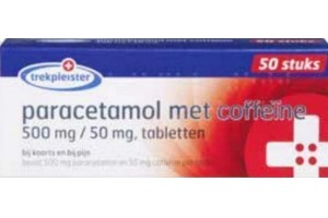 trekpleister paracetamol met coffeine