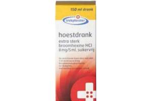 trekpleister hoestdrank 8 mg