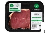 st hendrick runder entrecote