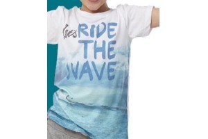 jongens t shirt wit met fotoprint