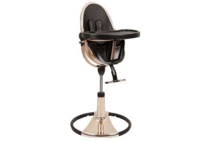 bloom fresco chrome rosegold kinderstoel met starterpack