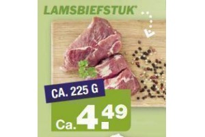 lamsbiefstuk