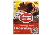 homemade complete mix brownies