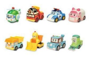 robocar poli die cast voertuigen