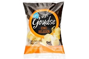 ah goudse kaas jong belegen 48 blokjes