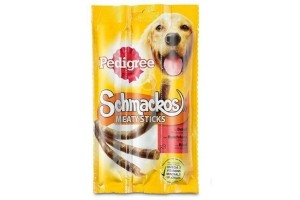 pedigree schmackos meaty sticks rund