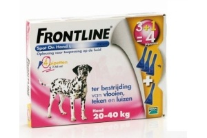 frontline spot on hond 20 40 kg
