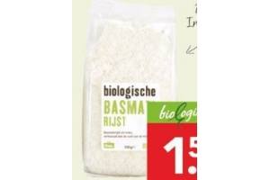 biologische basmati rijst