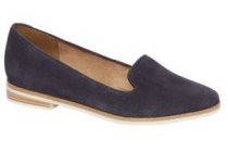 5th avenue donkerblauwe loafer perforatie