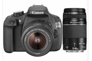 canon eos 1200d ef s 18 55 75 300 iii usm zwart