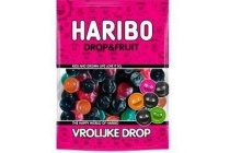 haribo vrolijke drop drop en fruit