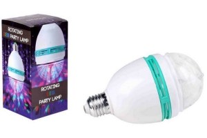 roterende led partylamp