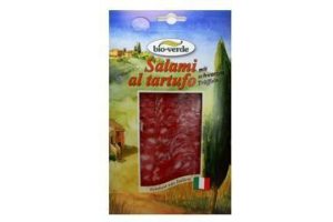 bioverde salami zwarte truffel gesneden