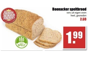 boonacker speltbrood