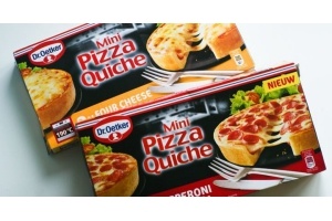 dr oetker mini pizza quiche