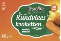 snack fan rundvleeskroketten