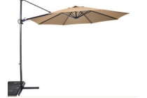 lesli living gemini deluxe zweefparasol parasol diameter 3 meter