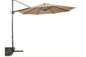 lesli living gemini deluxe zweefparasol parasol diameter 3 meter