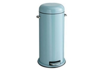 pedaalemmer retro 30 liter blauw