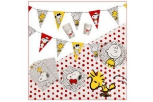 partyset snoopy 40 delig