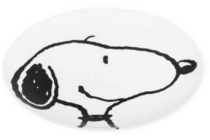dinerbord snoopy o 21 cm
