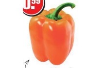 hollandse oranje paprika