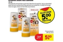 kruidvat solait face sunfluid