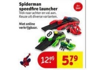 spiderman speedfire launcher