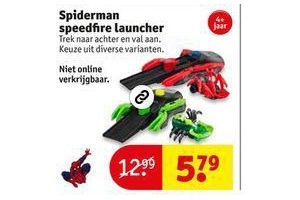 spiderman speedfire launcher