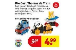 die cast thomas de trein