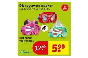 disney zwemmasker