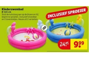 Arthur Peru Verlichting Kinderzwembad, nu voor €9,99 - Beste.nl
