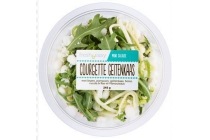 salade courgette geitenkaas