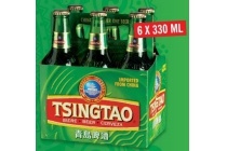 tsingtao bier sixpack